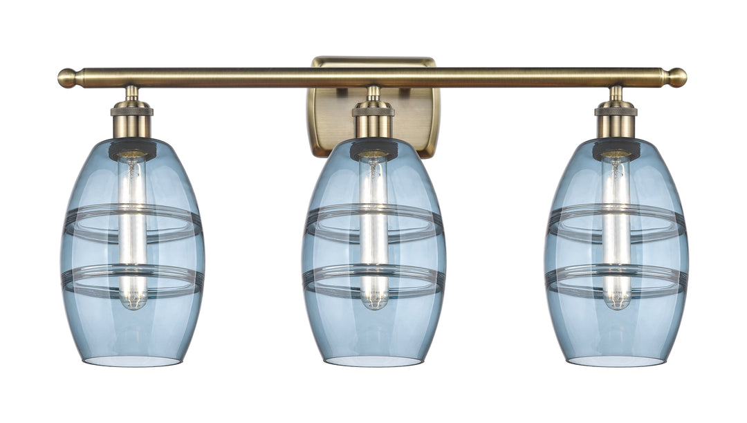 Innovations Lighting Vaz 6" Bath Vanity Light - Antique Brass Vanity Lights Innovations Lighting   