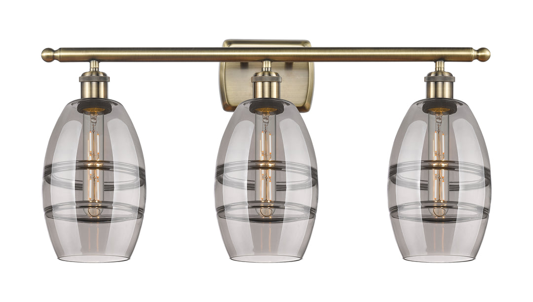 Innovations Lighting Vaz 6" Bath Vanity Light - Antique Brass Vanity Lights Innovations Lighting   