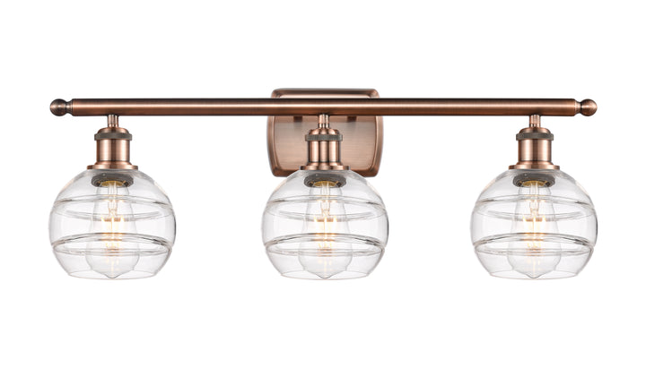 Innovations Lighting Rochester 6" Bath Vanity Light - Antique Copper Vanity Lights Innovations Lighting   