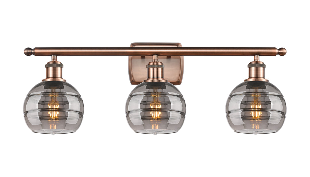 Innovations Lighting Rochester 6" Bath Vanity Light - Antique Copper Vanity Lights Innovations Lighting   