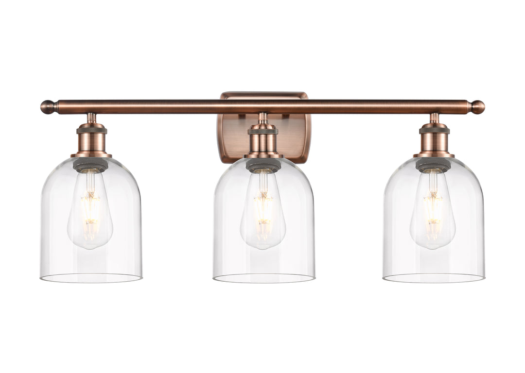 Innovations Lighting Bella 6" Bath Vanity Light - Antique Copper Vanity Lights Innovations Lighting   