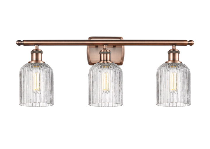 Innovations Lighting Bridal Veil 5" Bath Vanity Light - Antique Copper Vanity Lights Innovations Lighting   