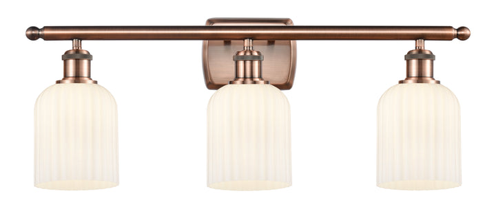 Innovations Lighting Bridal Veil 5" Bath Vanity Light - Antique Copper Vanity Lights Innovations Lighting   