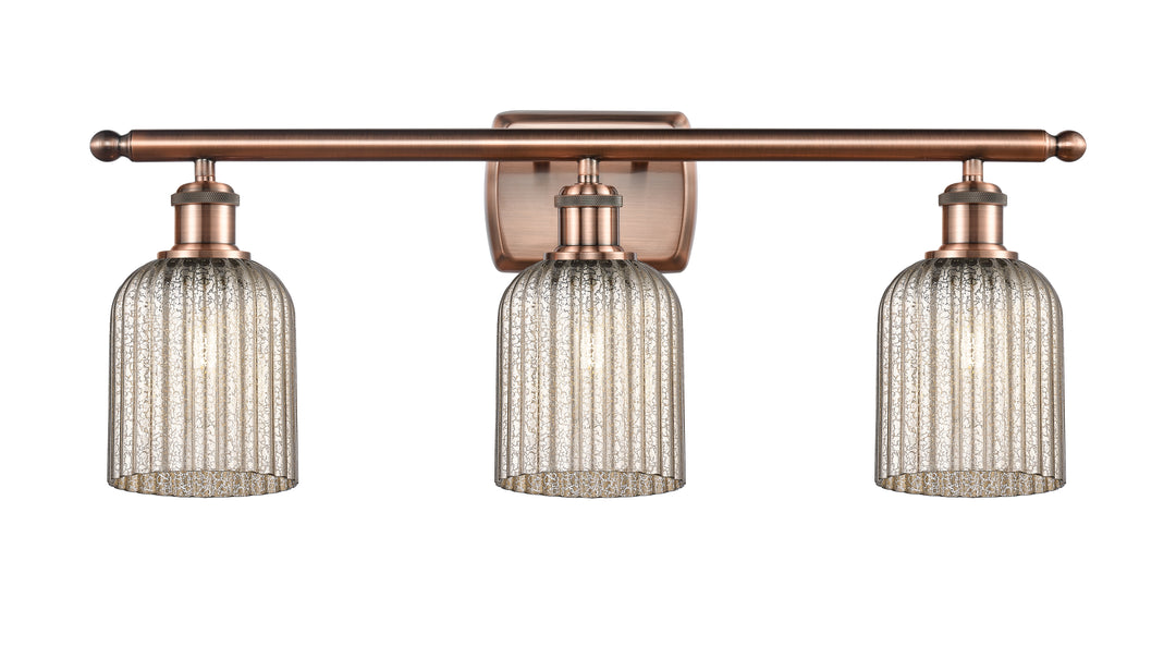 Innovations Lighting Bridal Veil 5" Bath Vanity Light - Antique Copper Vanity Lights Innovations Lighting   