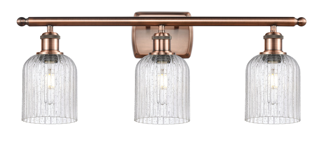 Innovations Lighting Bridal Veil 5" Bath Vanity Light - Antique Copper Vanity Lights Innovations Lighting   