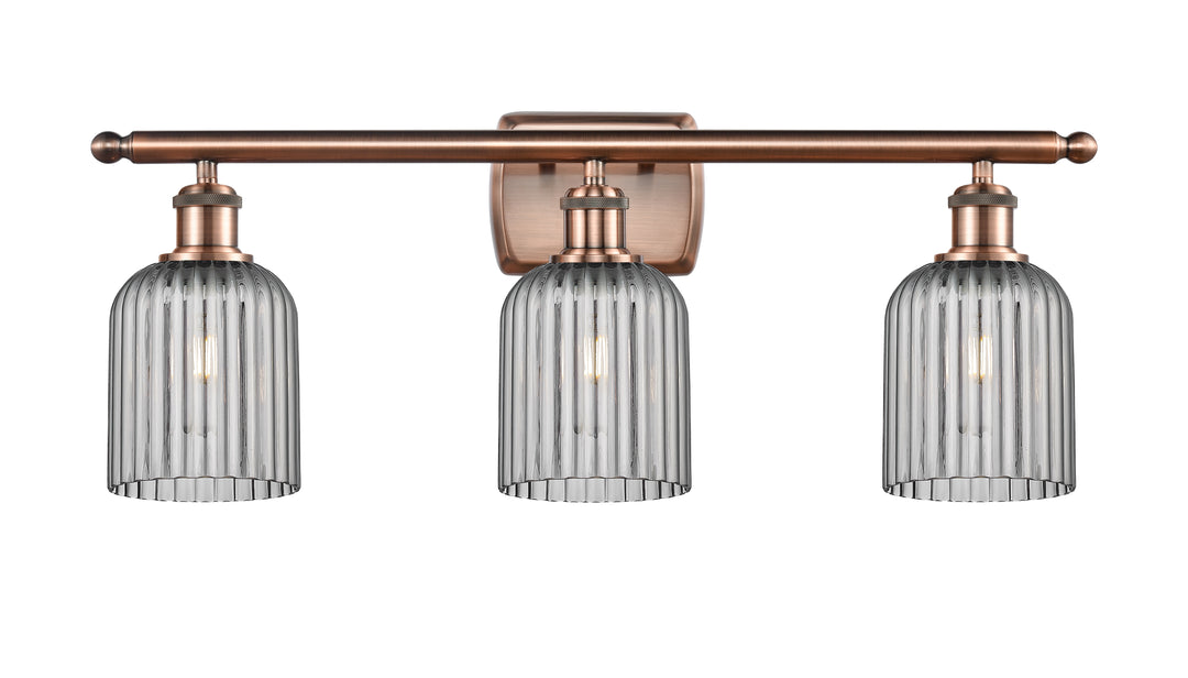 Innovations Lighting Bridal Veil 5" Bath Vanity Light - Antique Copper Vanity Lights Innovations Lighting   