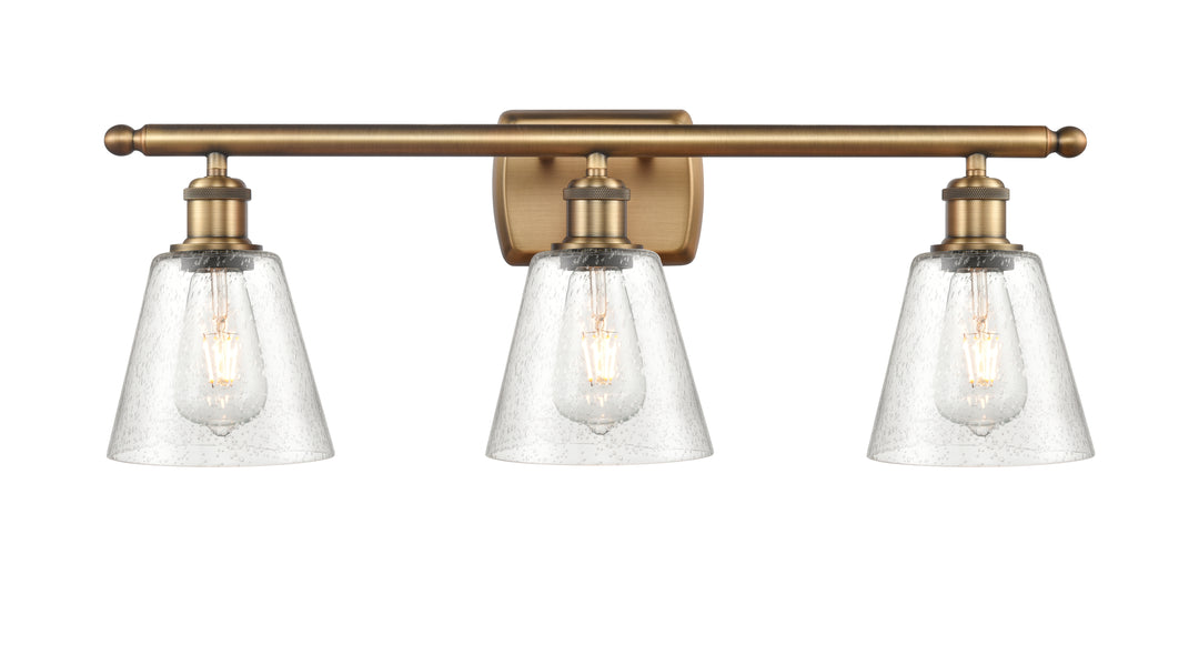 Innovations Lighting Caton 6" Bath Vanity Light - Brushed Brass Vanity Lights Innovations Lighting Frosted ; Glass Type: Frosted  