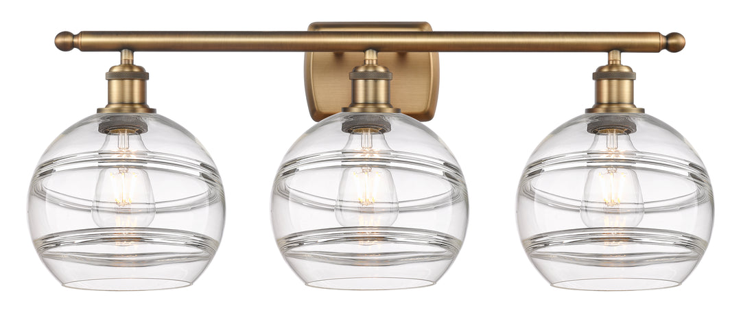 Innovations Lighting Rochester 8" Bath Vanity Light - Brushed Brass