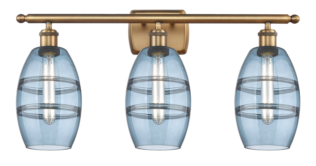 Innovations Lighting Vaz 6" Bath Vanity Light - Brushed Brass Vanity Lights Innovations Lighting   