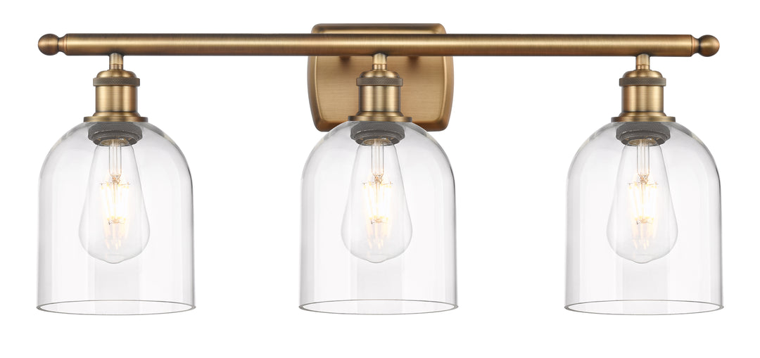 Innovations Lighting Bella 6" Bath Vanity Light - Brushed Brass Vanity Lights Innovations Lighting   