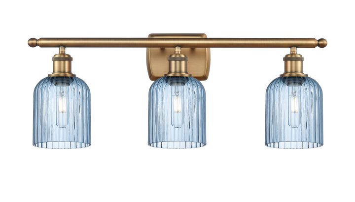 Innovations Lighting Bridal Veil 5" Bath Vanity Light - Brushed Brass Vanity Lights Innovations Lighting   