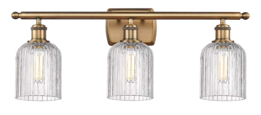 Innovations Lighting Bridal Veil 5" Bath Vanity Light - Brushed Brass Vanity Lights Innovations Lighting   