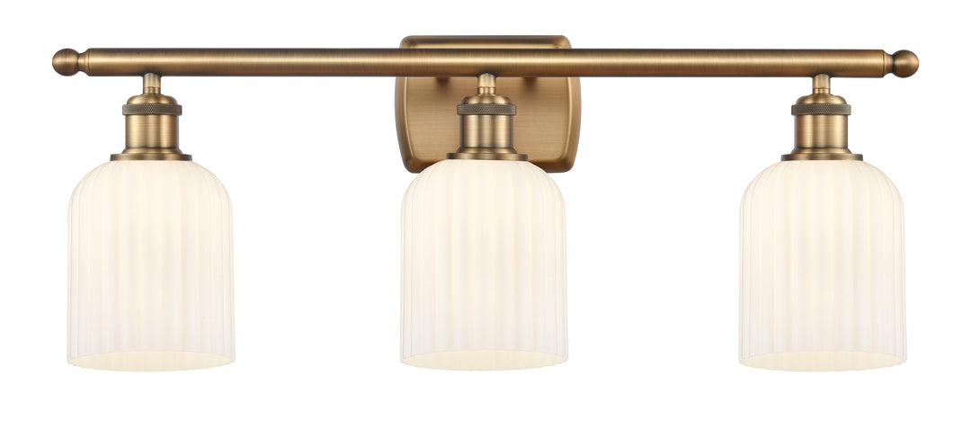 Innovations Lighting Bridal Veil 5" Bath Vanity Light - Brushed Brass Vanity Lights Innovations Lighting   