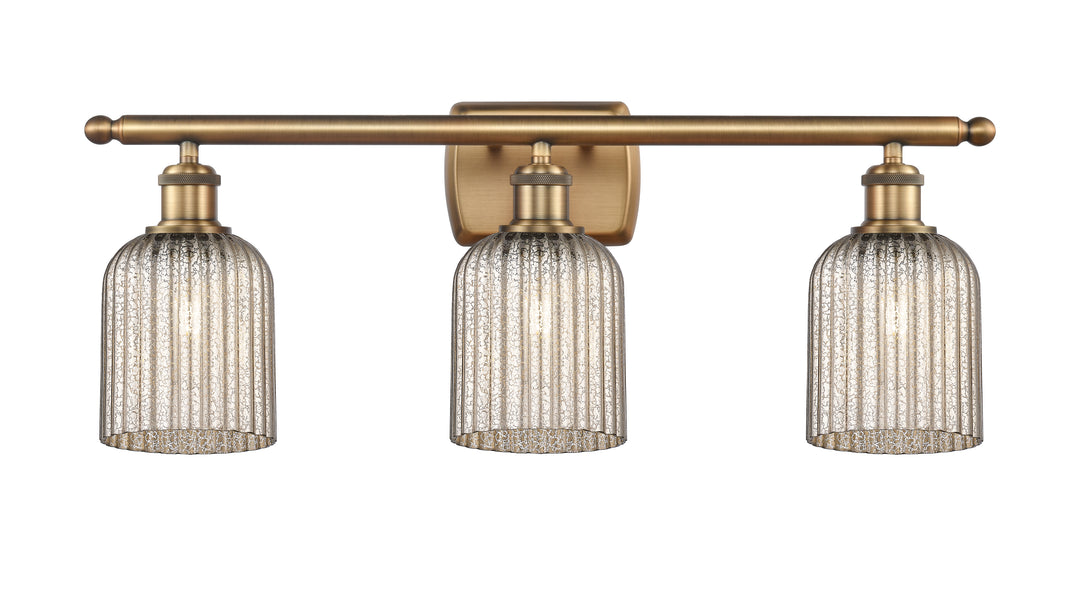 Innovations Lighting Bridal Veil 5" Bath Vanity Light - Brushed Brass Vanity Lights Innovations Lighting   