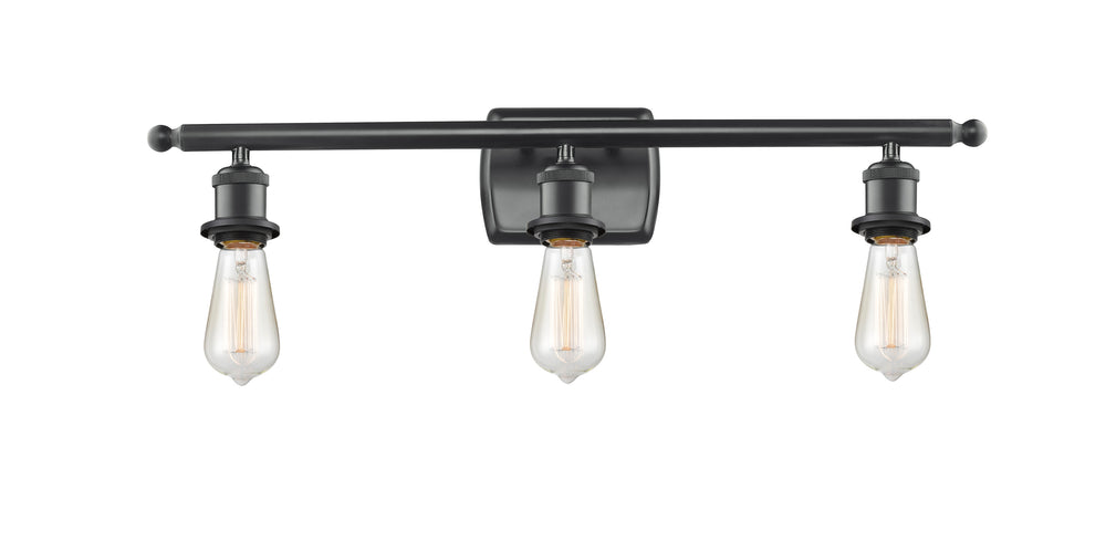 Innovations Lighting Bare Bulb Bath Vanity Light - Matte Black