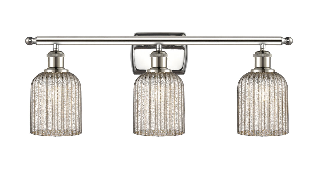 Innovations Lighting Bridal Veil 5" Bath Vanity Light - Polished Nickel Vanity Lights Innovations Lighting   