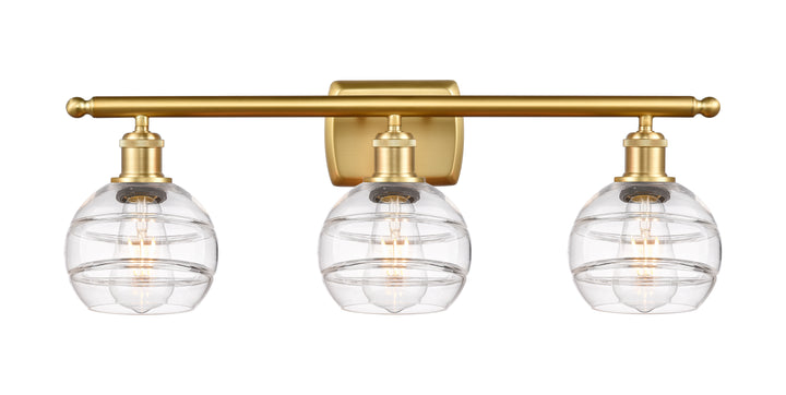 Innovations Lighting Rochester 6" Bath Vanity Light - Satin Gold Vanity Lights Innovations Lighting   