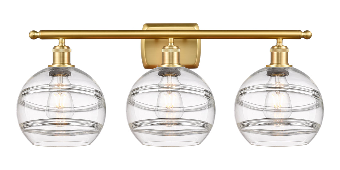 Innovations Lighting Rochester 8" Bath Vanity Light - Satin Gold Vanity Lights Innovations Lighting   