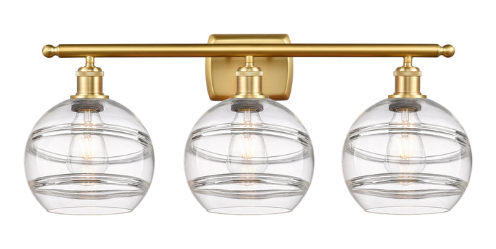 Innovations Lighting Rochester 8" Bath Vanity Light - Satin Gold Vanity Lights Innovations Lighting   