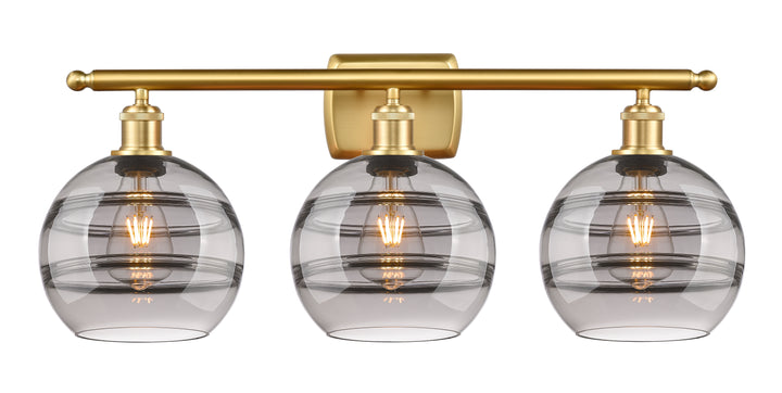 Innovations Lighting Rochester 8" Bath Vanity Light - Satin Gold Vanity Lights Innovations Lighting   