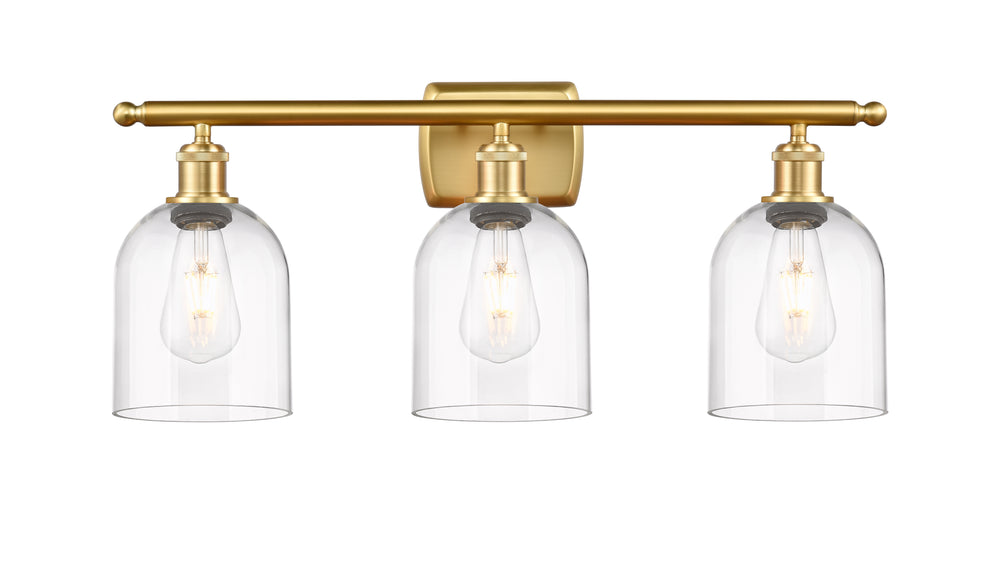 Innovations Lighting Bella 6" Bath Vanity Light - Satin Gold Vanity Lights Innovations Lighting   