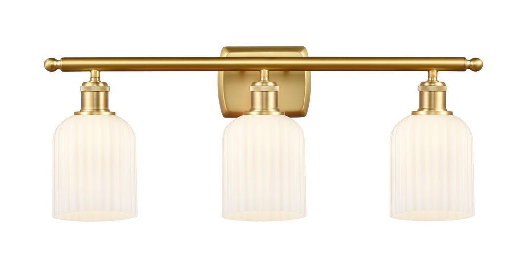 Innovations Lighting Bridal Veil 5" Bath Vanity Light - Satin Gold Vanity Lights Innovations Lighting   