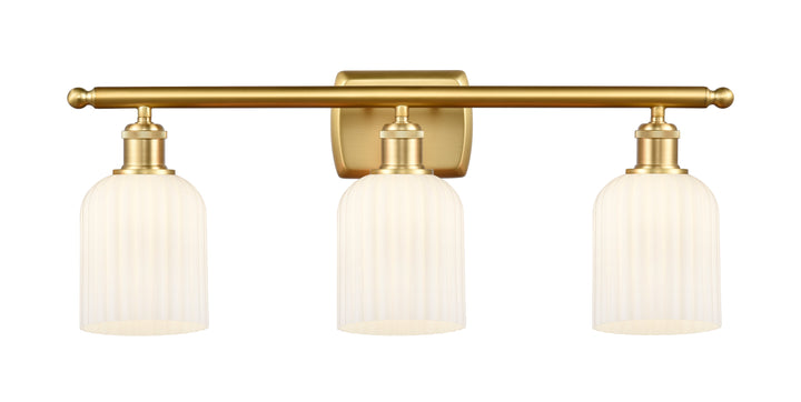 Innovations Lighting Bridal Veil 5" Bath Vanity Light - Satin Gold Vanity Lights Innovations Lighting   