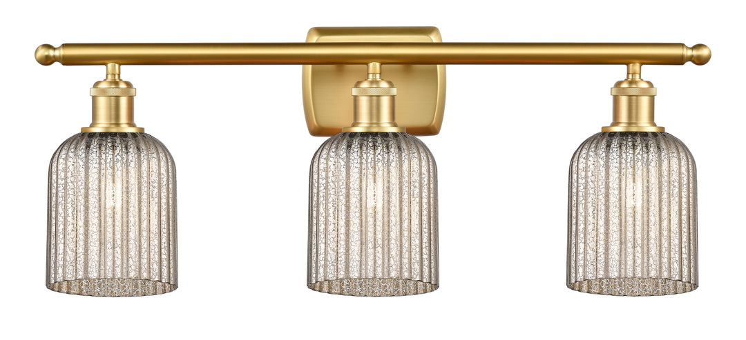 Innovations Lighting Bridal Veil 5" Bath Vanity Light - Satin Gold Vanity Lights Innovations Lighting   