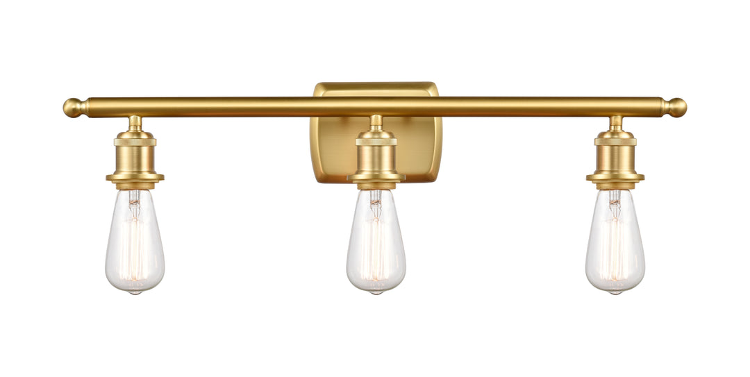 Innovations Lighting Bare Bulb Bath Vanity Light - Satin Gold