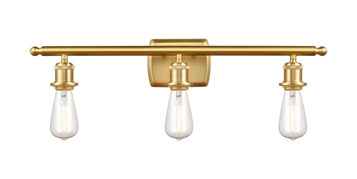 Innovations Lighting Bare Bulb Bath Vanity Light - Satin Gold Vanity Lights Innovations Lighting   