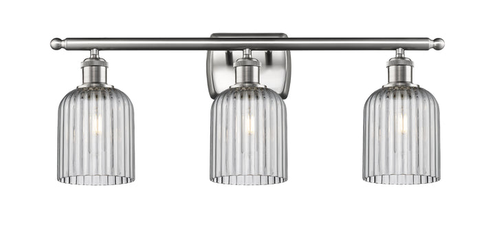 Innovations Lighting Bridal Veil 5" Bath Vanity Light - Brushed Satin Nickel Vanity Lights Innovations Lighting   