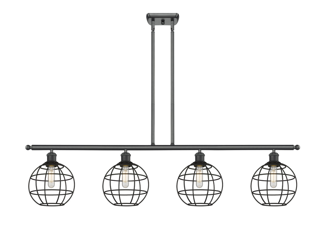 Innovations Lighting Lake Placid 8" Island Light - Matte Black Linear Chandeliers Innovations Lighting Default Title  