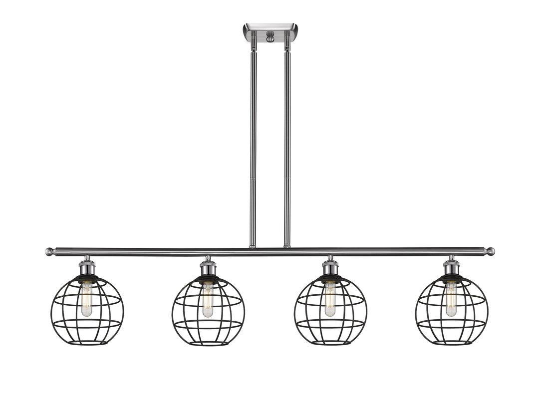 Innovations Lighting Lake Placid 8" Island Light - Brushed Satin Nickel Linear Chandeliers Innovations Lighting Default Title  