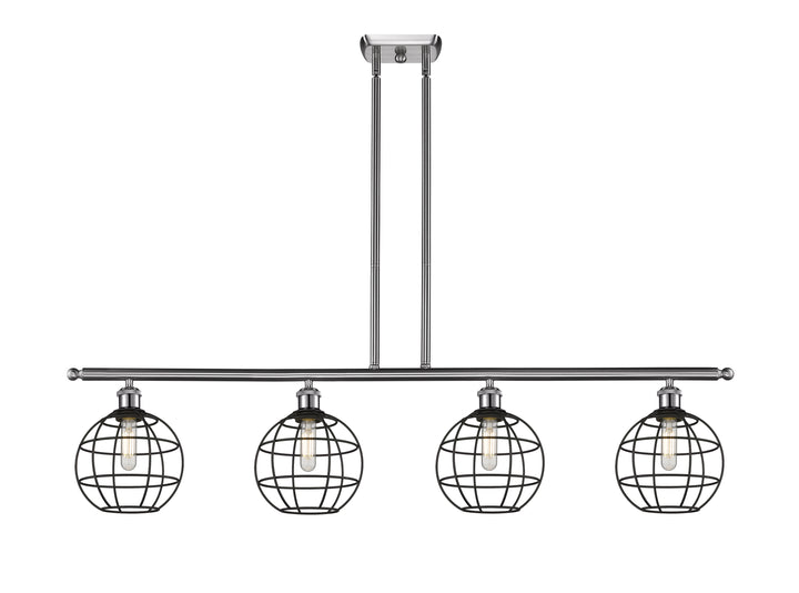 Innovations Lighting Lake Placid 8" Island Light - Brushed Satin Nickel Linear Chandeliers Innovations Lighting Default Title  