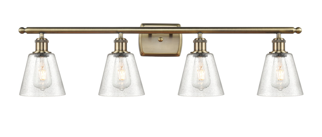 Innovations Lighting Caton 6" Bath Vanity Light - Antique Brass Vanity Lights Innovations Lighting Frosted ; Glass Type: Frosted  