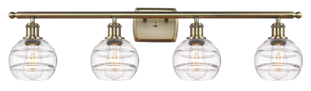 Innovations Lighting Rochester 6" Bath Vanity Light - Antique Brass