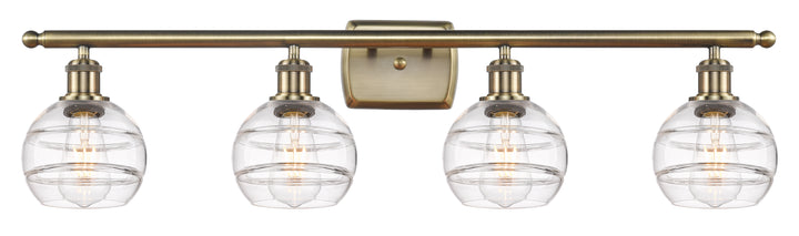 Innovations Lighting Rochester 6" Bath Vanity Light - Antique Brass Vanity Lights Innovations Lighting   