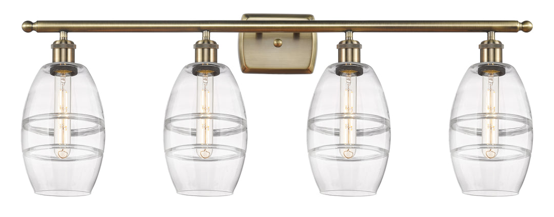 Innovations Lighting Vaz 6" Bath Vanity Light - Antique Brass Vanity Lights Innovations Lighting   