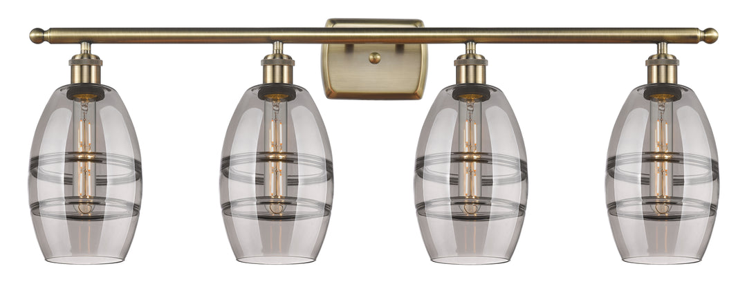 Innovations Lighting Vaz 6" Bath Vanity Light - Antique Brass Vanity Lights Innovations Lighting   