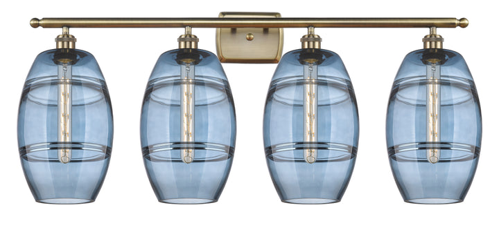 Innovations Lighting Vaz 8" Bath Vanity Light - Antique Brass Vanity Lights Innovations Lighting   