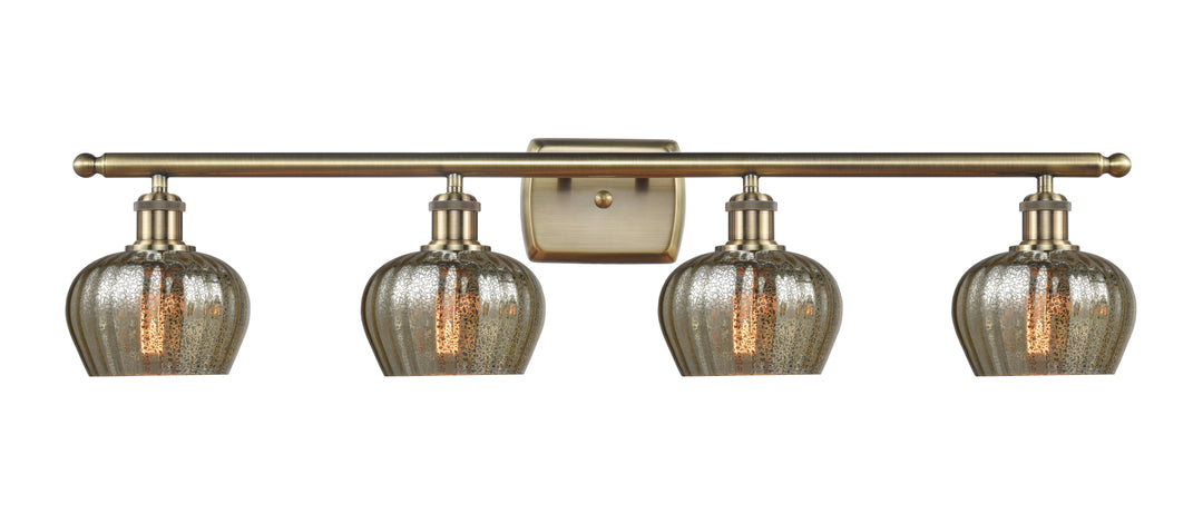 Innovations Lighting Fenton 6.5" Bath Vanity Light - Antique Brass