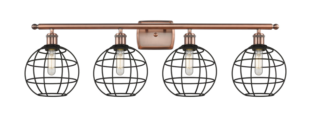 Innovations Lighting Lake Placid 8" Bath Vanity Light - Antique Copper Vanity Lights Innovations Lighting Default Title  