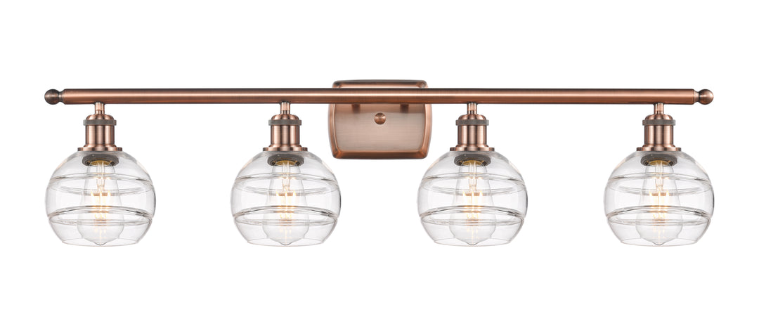 Innovations Lighting Rochester 6" Bath Vanity Light - Antique Copper