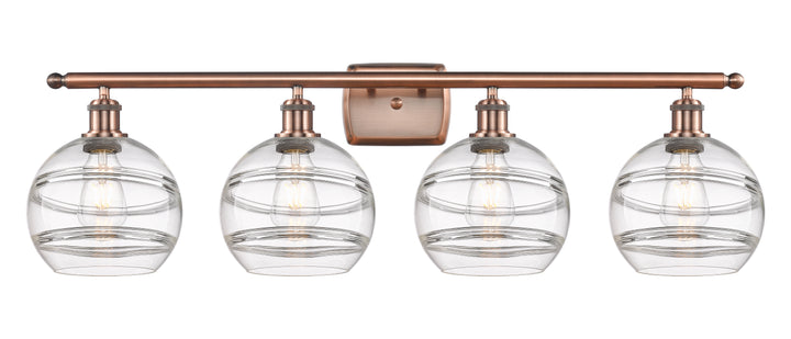 Innovations Lighting Rochester 8" Bath Vanity Light - Antique Copper Vanity Lights Innovations Lighting   