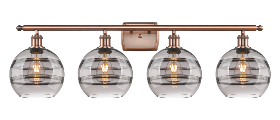 Innovations Lighting Rochester 8" Bath Vanity Light - Antique Copper