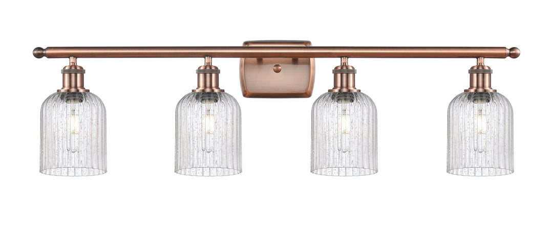 Innovations Lighting Bridal Veil 5" Bath Vanity Light - Antique Copper Vanity Lights Innovations Lighting   