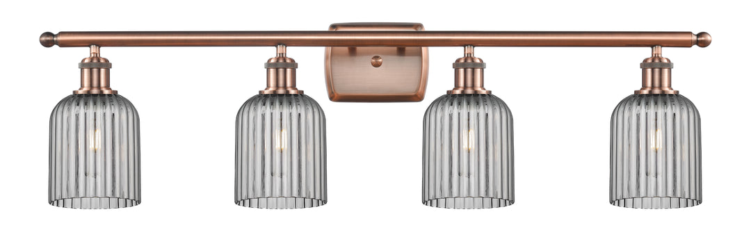 Innovations Lighting Bridal Veil 5" Bath Vanity Light - Antique Copper Vanity Lights Innovations Lighting   