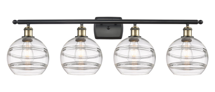 Innovations Lighting Rochester 8" Bath Vanity Light - Black Antique Brass