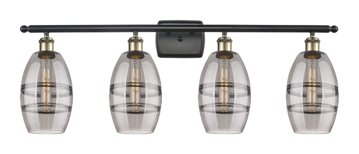 Innovations Lighting Vaz 6" Bath Vanity Light - Black Antique Brass