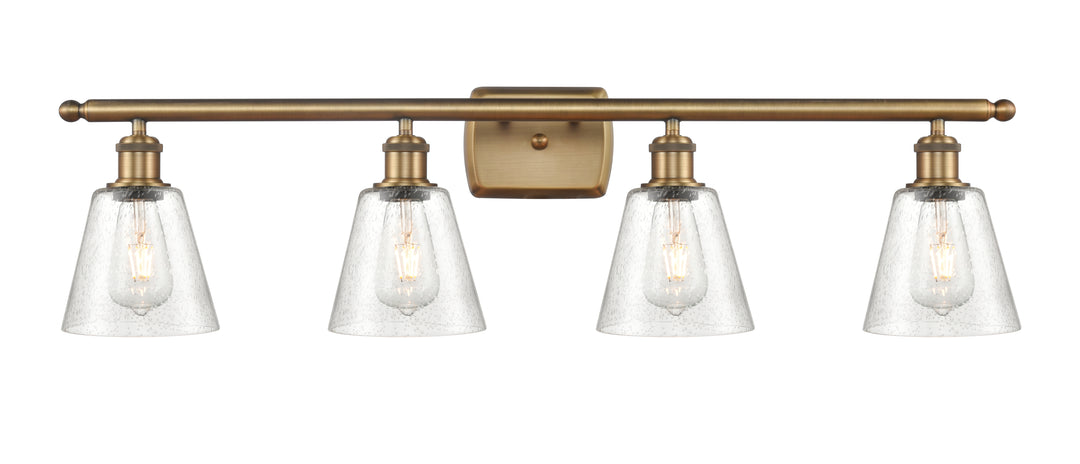 Innovations Lighting Caton 6" Bath Vanity Light - Brushed Brass Vanity Lights Innovations Lighting   